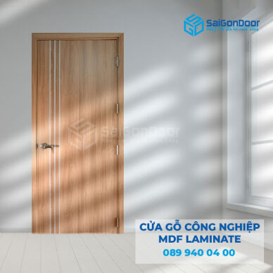 Báo giá cửa gỗ công nghiệp MDF Laminate