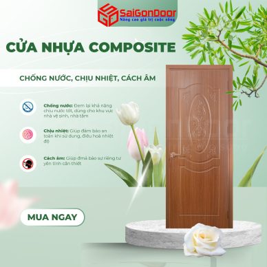 Tìm hiểu cấu tạo của cửa nhựa Composite hot hit nhất hiện nay 2