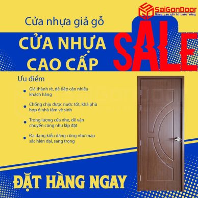 Cửa nhựa cao cấp – Giải pháp tối ưu cho không gian hiện đại 1